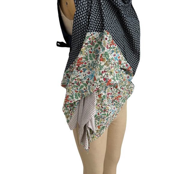 JT Argentina Top Size XS Asymmetrical Lagenlook 100% Cotton Jessica Trosman - Picture 7 of 8